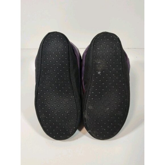REI Duck Down Purple Fleece Lined Camping Booties Slippers Boot Women Size Large - Picture 9 of 10
